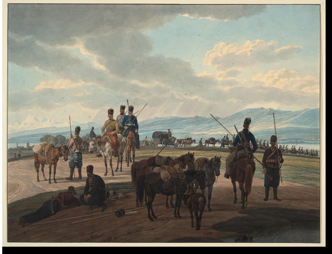 На Кавказе. Вильгельм фон Кобель, 1804
