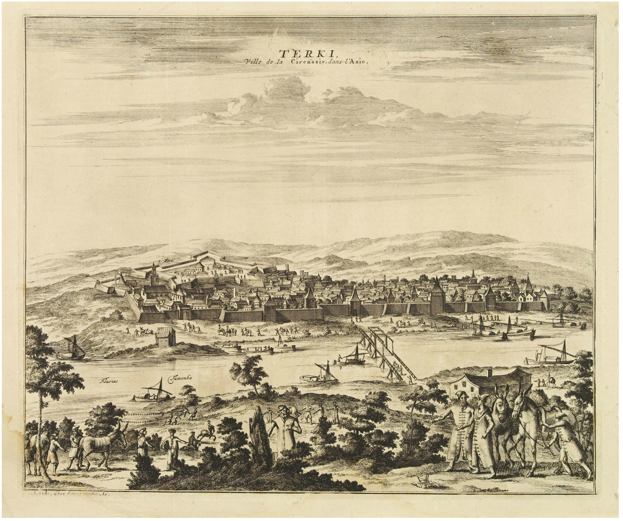 Город Терки, преемником которого стал Кизляр. 1647